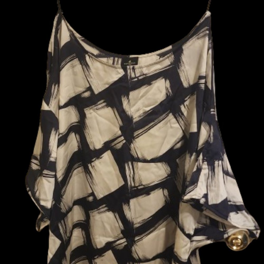Espressa USA Navy Blue Off-The-Shoulder Top - Size XL